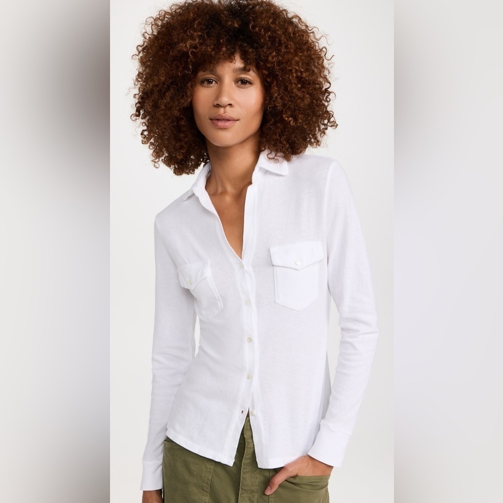 NILI LOTAN
Liam Shirt White Button Down (105)